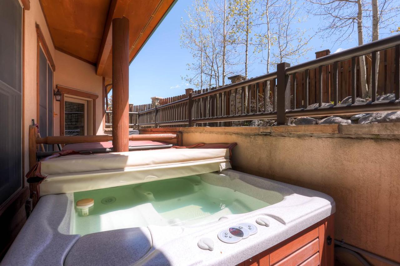 Corral At Breckenridge #103E - Private Hot Tub - Close To Town Exterior foto